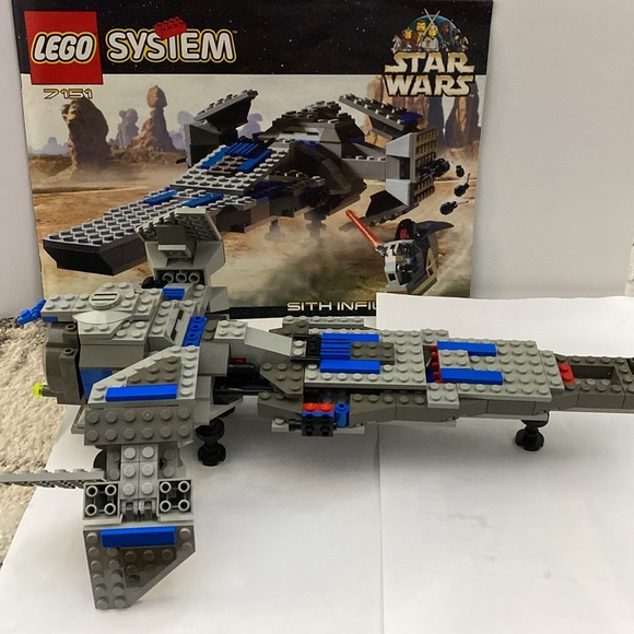 Lego Star Wars Episode I 1999 Sith Infiltrator Set 7151 - Picture 3 of 8